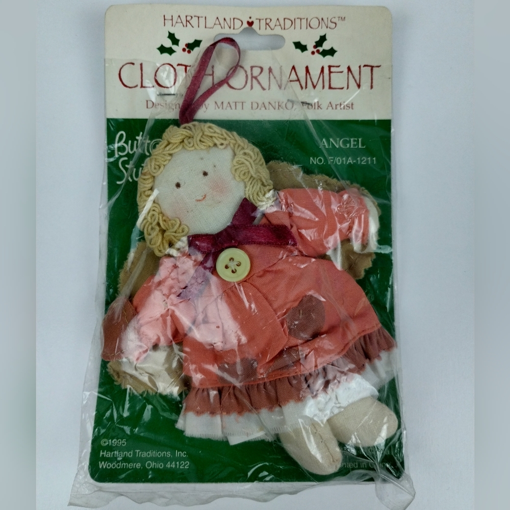 Hartland Traditions Angel Cloth Ornament